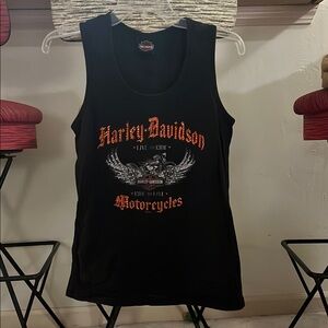 Harley Davidson Rhinestone Tank